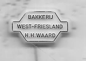 BAKKERIJ WEST FRIESLAND H.H. DE WAARD SPELD, Verzenden, Gebruikt, Overige onderwerpen, Speldje of Pin