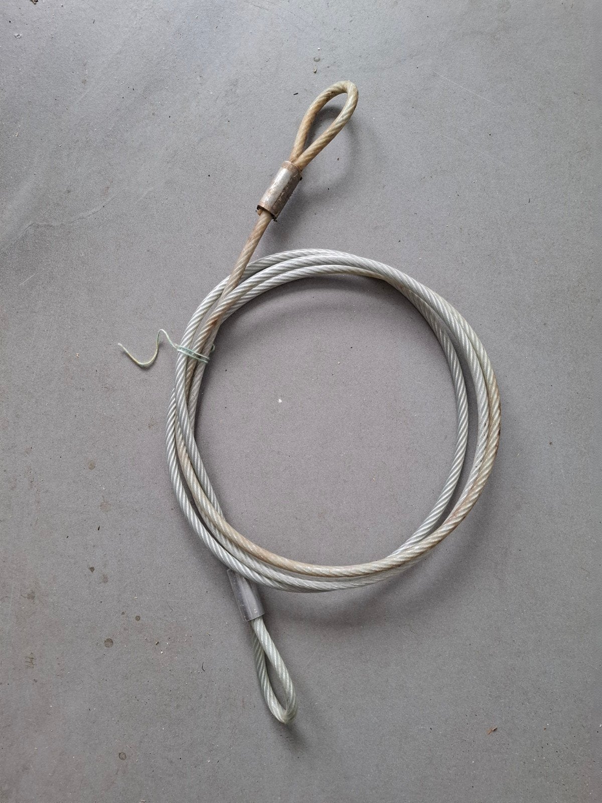 Kabelslot 3,5 meter, Ophalen of Verzenden, Gebruikt, Kabelslot