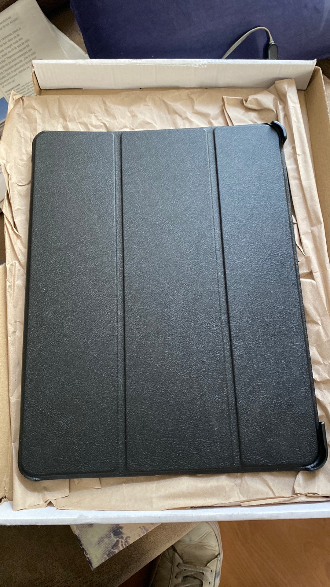 iPad Pro hoes 2022, Nieuw, Ophalen of Verzenden, Ipad pro 12,9 inch 6e generatie 2022, Bescherming voor- en achterkant