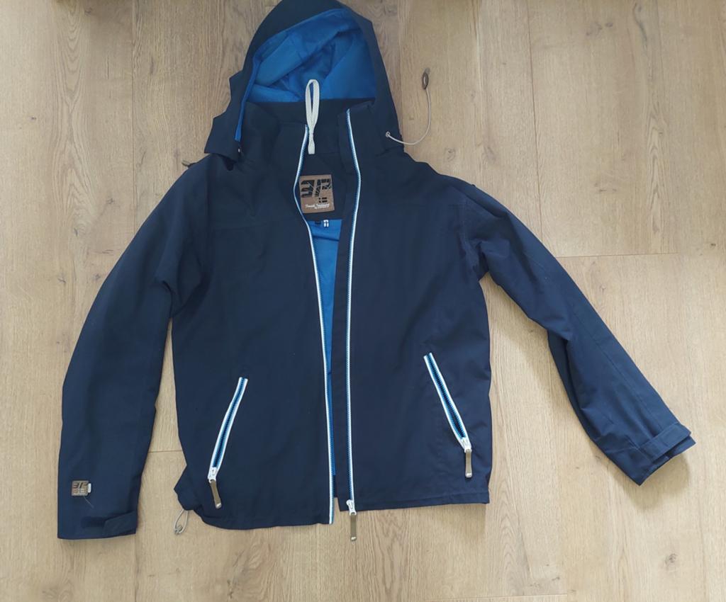 Heren zomer jas donkerblauw Merk Icepeak mt 52, Maat 52/54 (L), Icepeak, Blauw, Ophalen of Verzenden