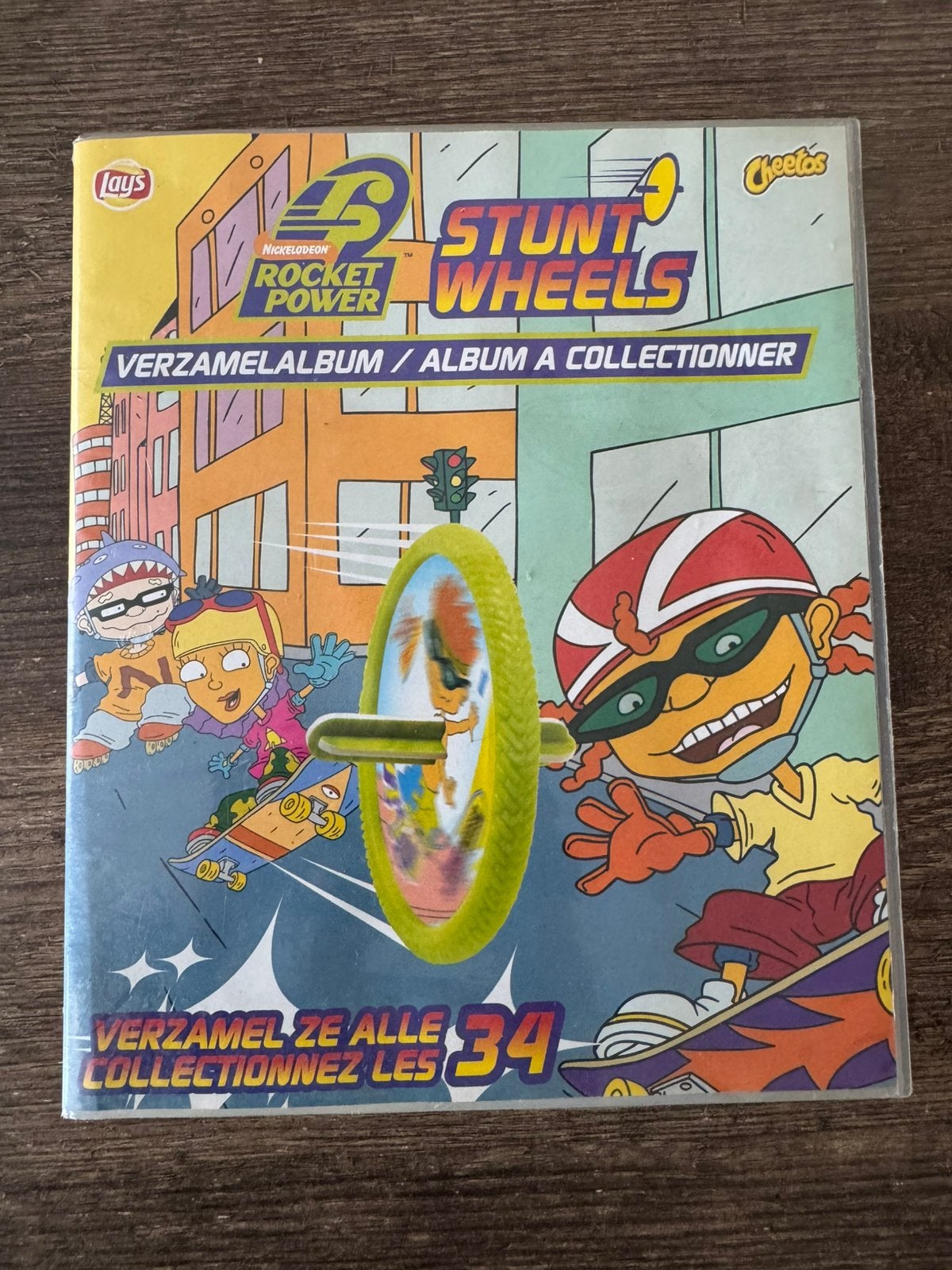 Rocket Power Stunt Wheels Verzamelalbum, Verzenden, Losse flippo's