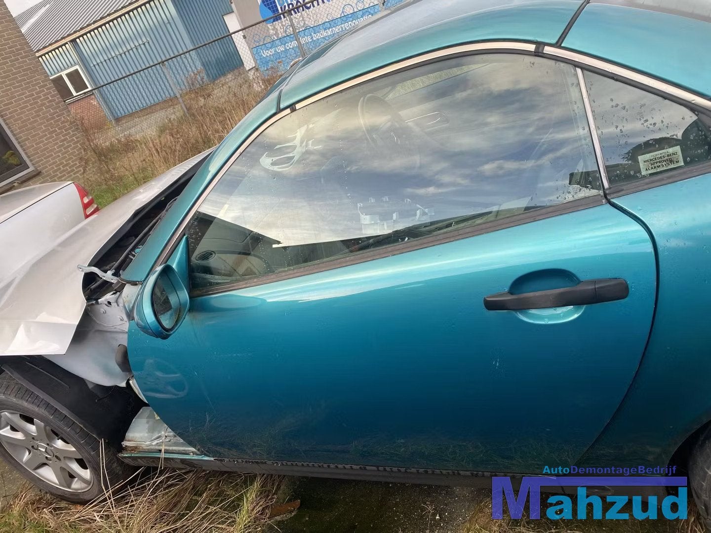 MERCEDES SLK R170 Groen 279 Links deur portier 1996-2004, Gebruikt, Mercedes-Benz AG, Deur, Mercedes-Benz