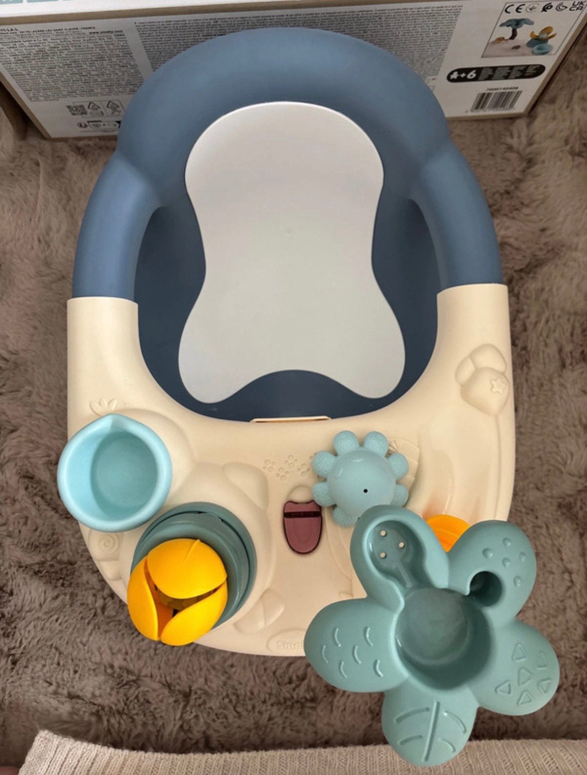 Badzitje met accessoires, Ophalen, Zo goed als nieuw, Badzitje of Badring, Overige merken
