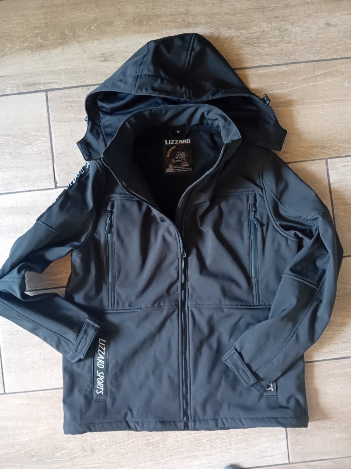 Softshell jas Lizzard M zwart, Ophalen, Kleding
