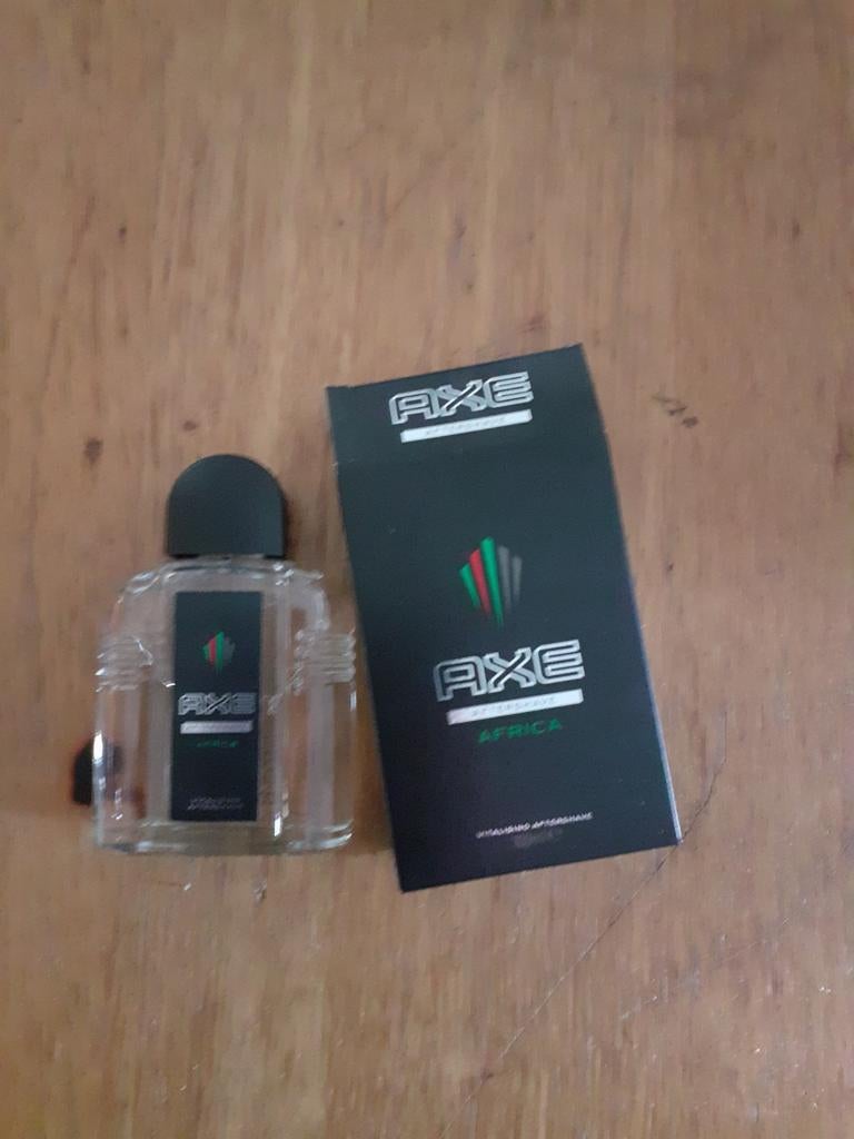 Axe parfum, Ophalen, Miniatuur