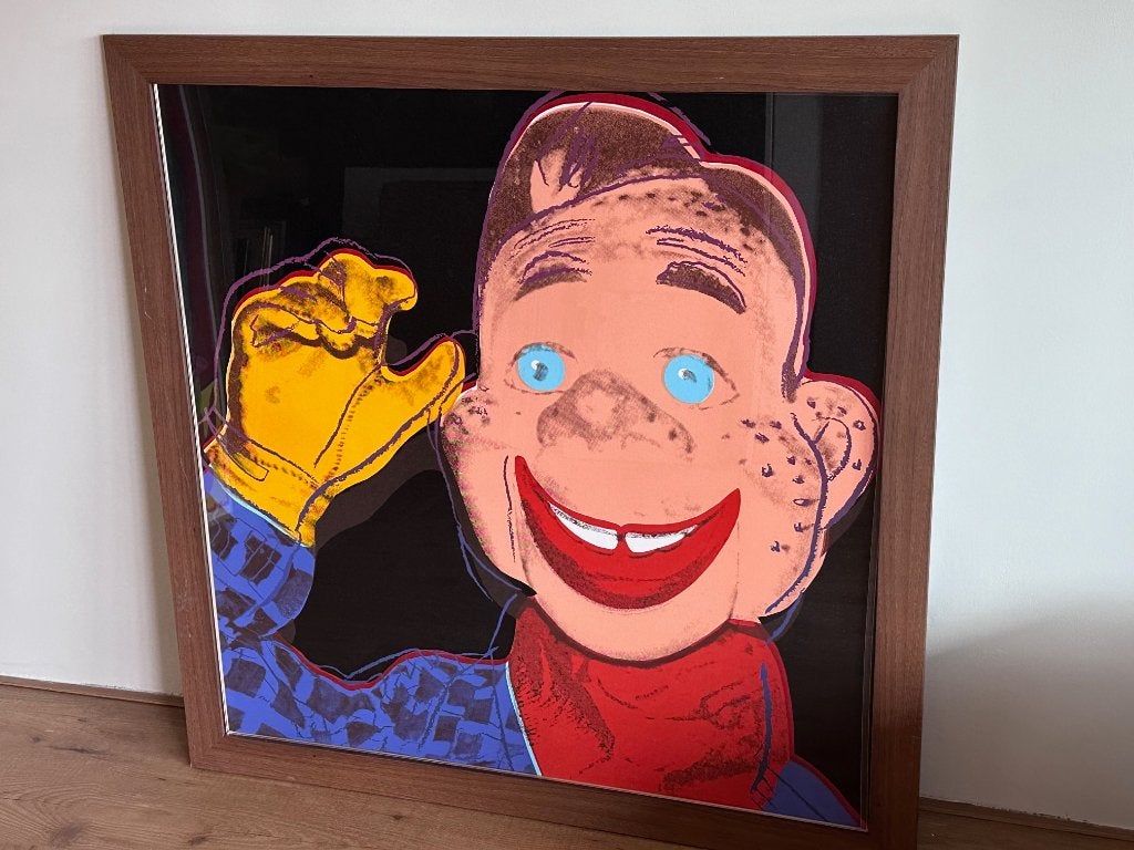 Andy Warhol zeefdruk, Ophalen