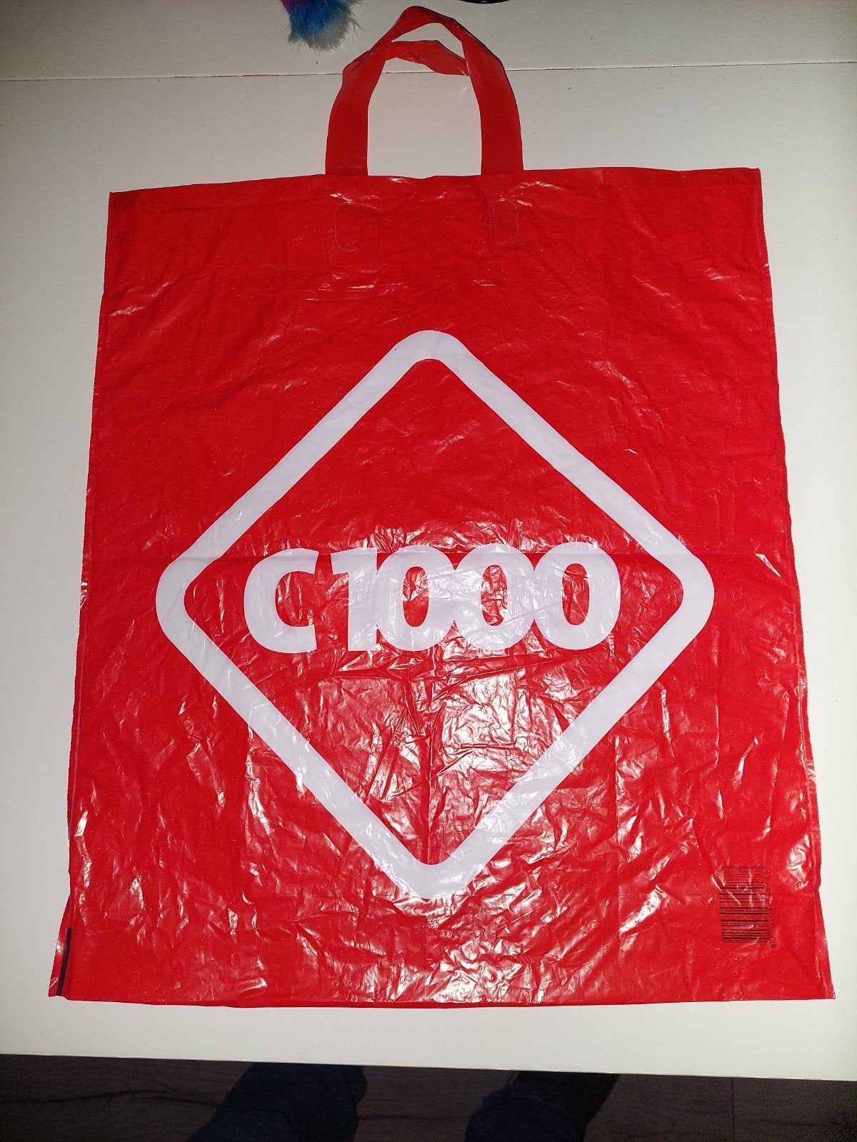 C1000 grote plastic tas, C1000, Ophalen of Verzenden