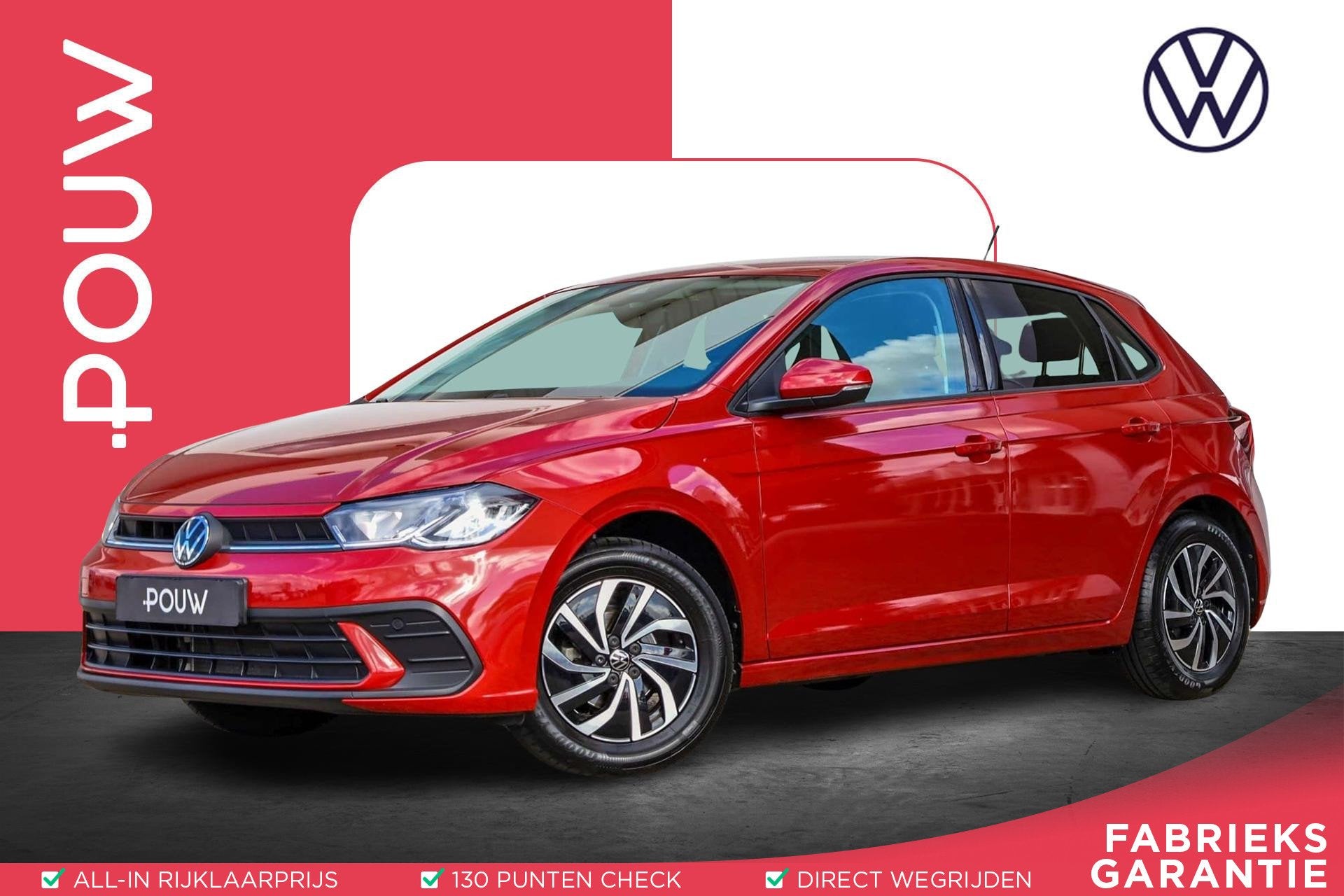 Volkswagen Polo 1.0 TSI 95pk Life Edition | Achteruitrijcame