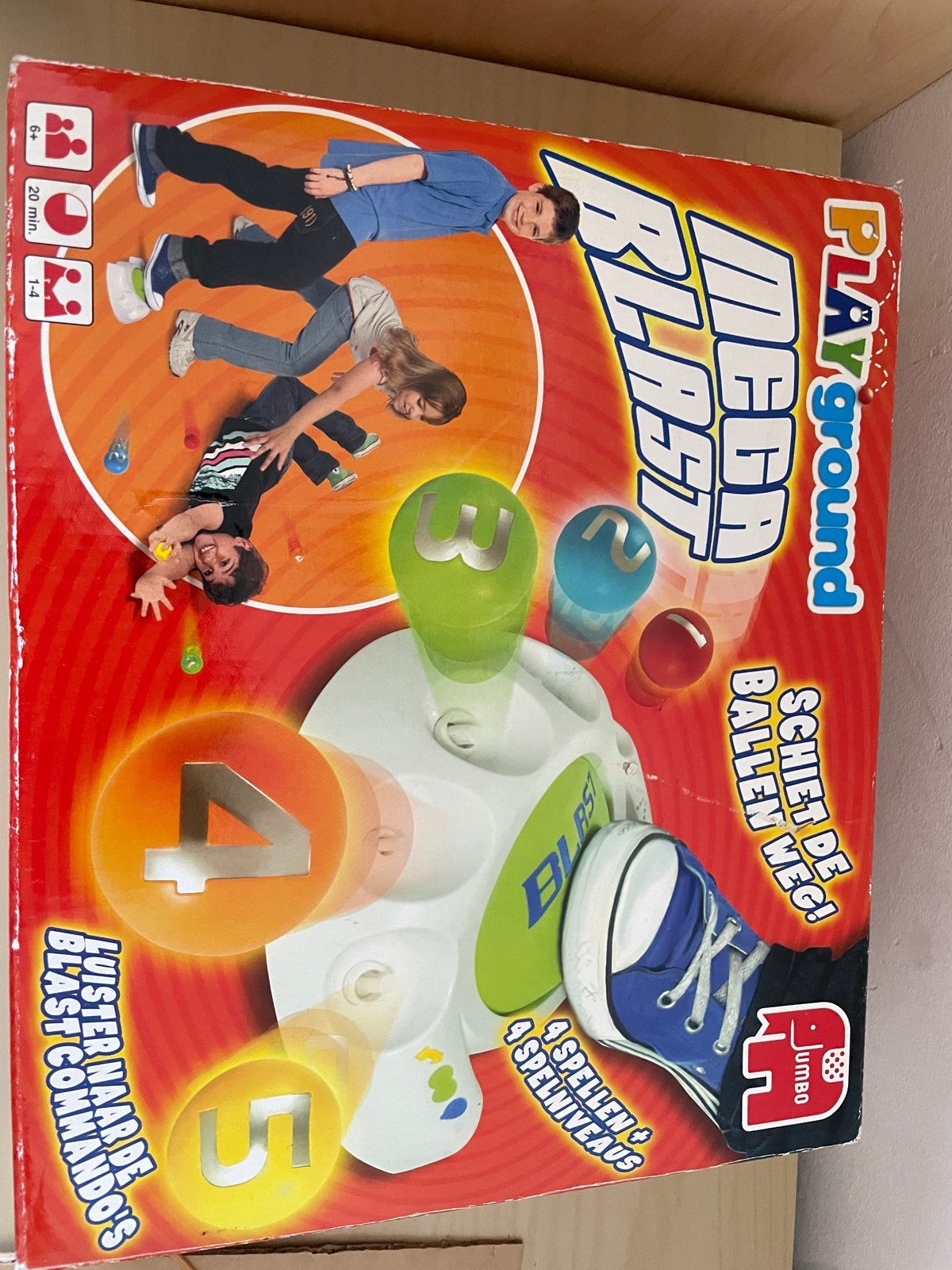 Jumbo Playground Mega Blast - Schiet de ballen weg!, Ophalen of Verzenden, Zo goed als nieuw