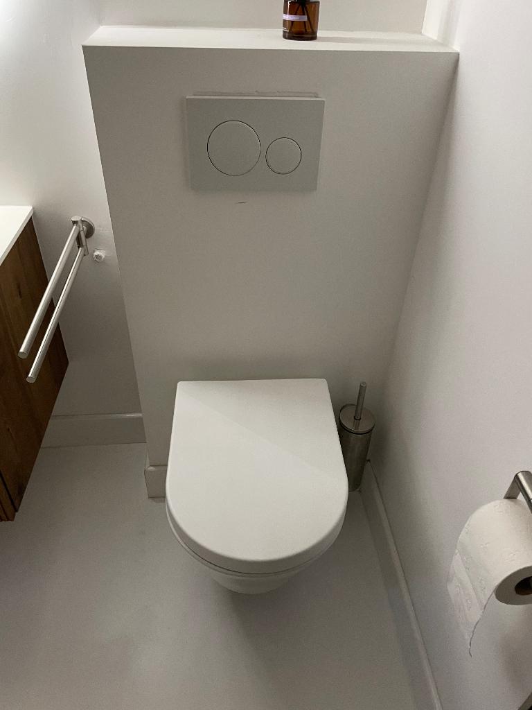 Complete Luca Varess toiletpot, Ophalen, Minder dan 50 cm, Gebruikt, Overige typen