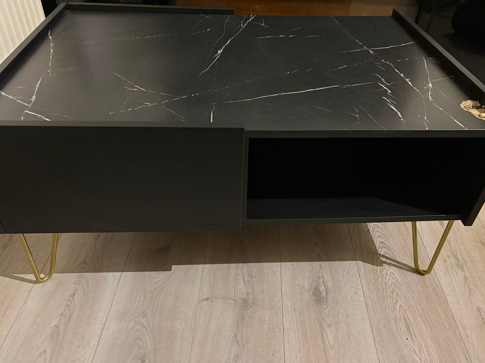 Salontafel, Ophalen, 50 tot 100 cm, 50 tot 100 cm, Zo goed als nieuw