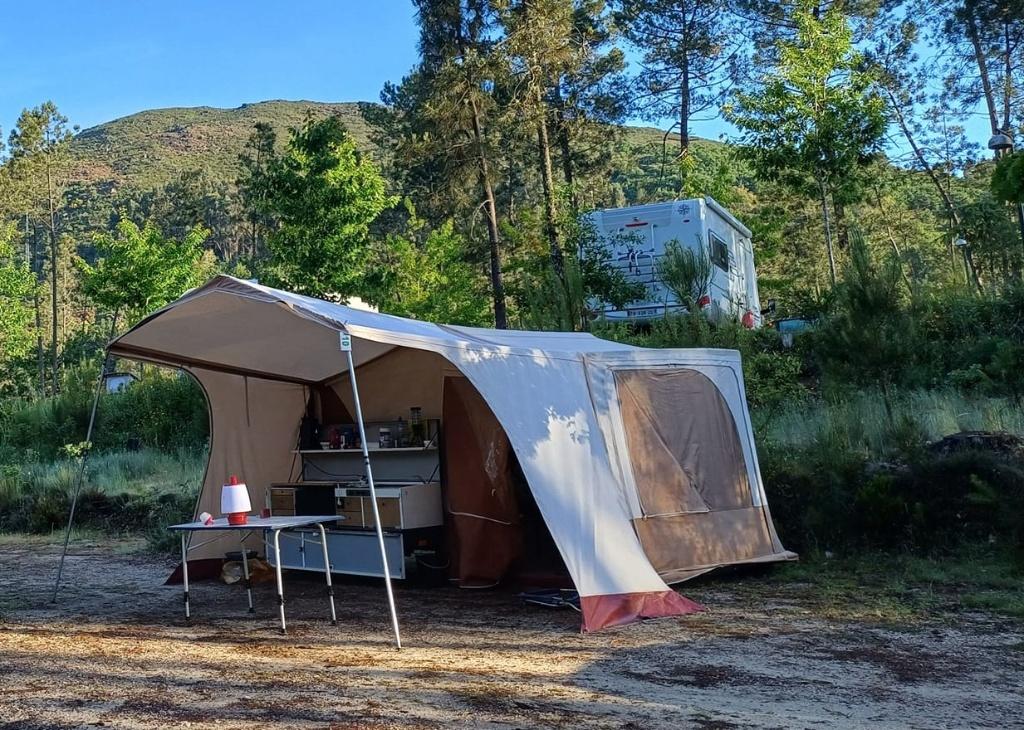 Combi Camp Panda vouwwagen – compleet & vakantieklaar!, Caravans en Kamperen, Ophalen, Combi-Camp, Aanwezig, Tot en met 2