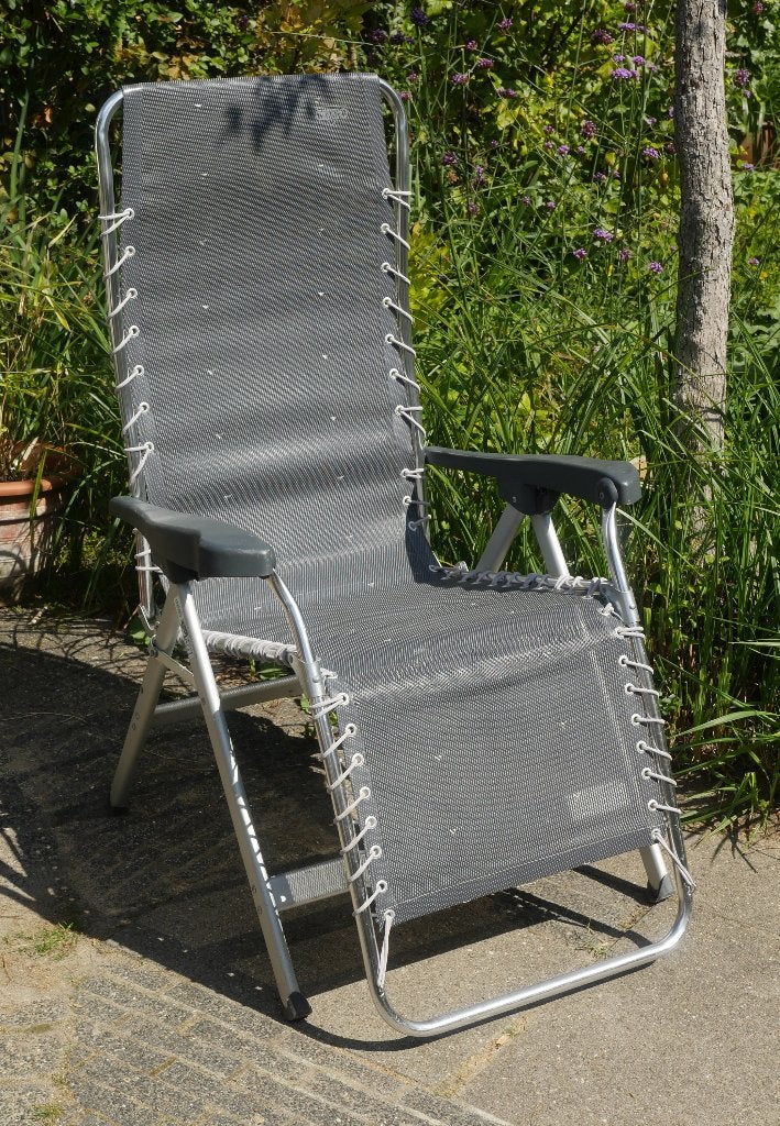 Crespo relaxstoel, Caravans en Kamperen, Ophalen, Gebruikt, Campingstoel