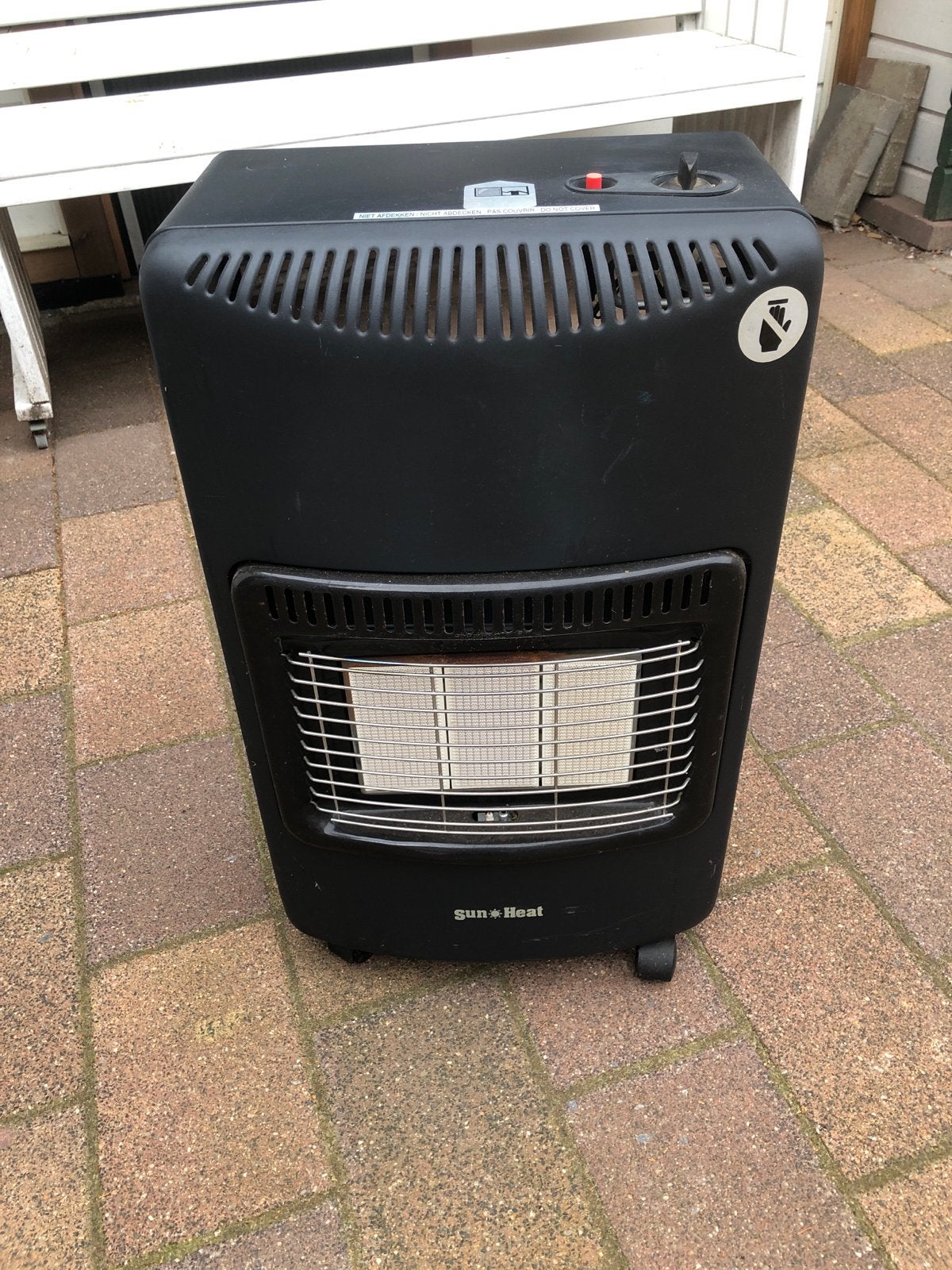 Sun+Heat gaskachel - Mobiele verwarming, Gebruikt, Kachel, Minder dan 60 cm, Ophalen of Verzenden