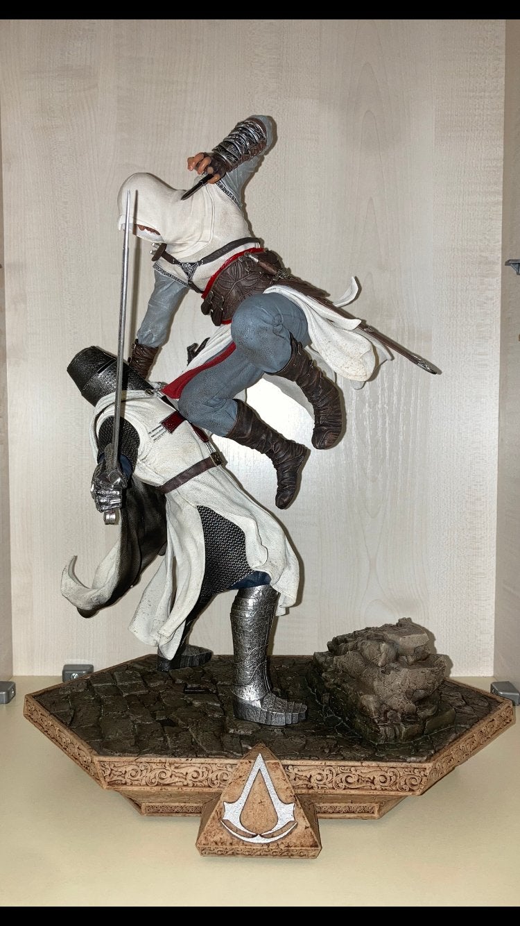 Assassin's Creed Altaïr vs. Templar Diorama Beeld, Ophalen of Verzenden, Zo goed als nieuw