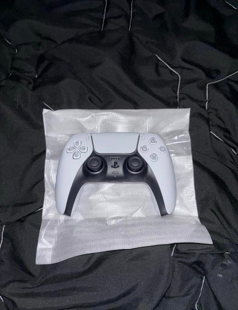 Sony PlayStation 5 DualSense Controller - Wit, Spelcomputers en Games, Spelcomputers | Sony PlayStation 5, Ophalen, Zo goed als nieuw