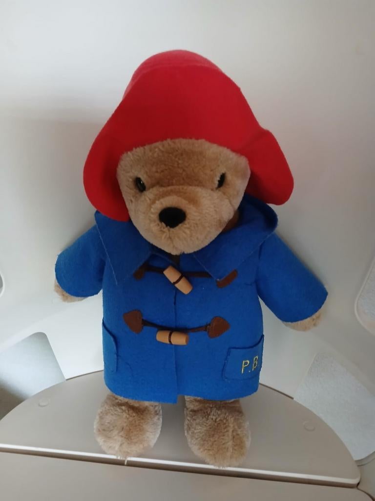 Paddington beer Knuffel 38 cm., Verzamelen, Beren en Cherished Teddies, Ophalen of Verzenden, Zo goed als nieuw, Stoffen beer