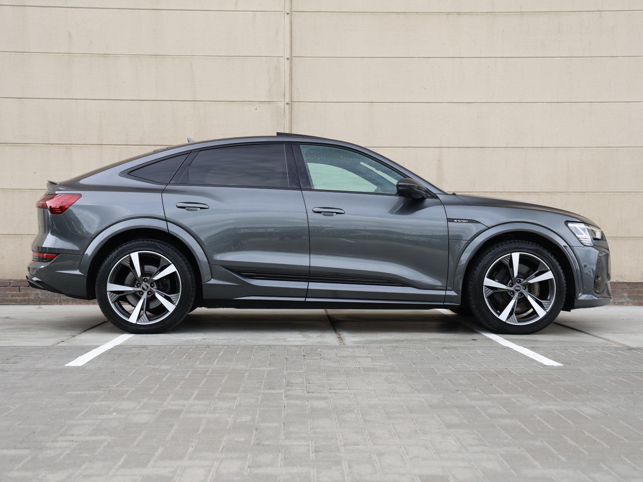 Audi e-tron Sportback S quattro 95 kWh | B&O | HUD | Leder |, Automaat, 368 km, Zwart, 95 kWh