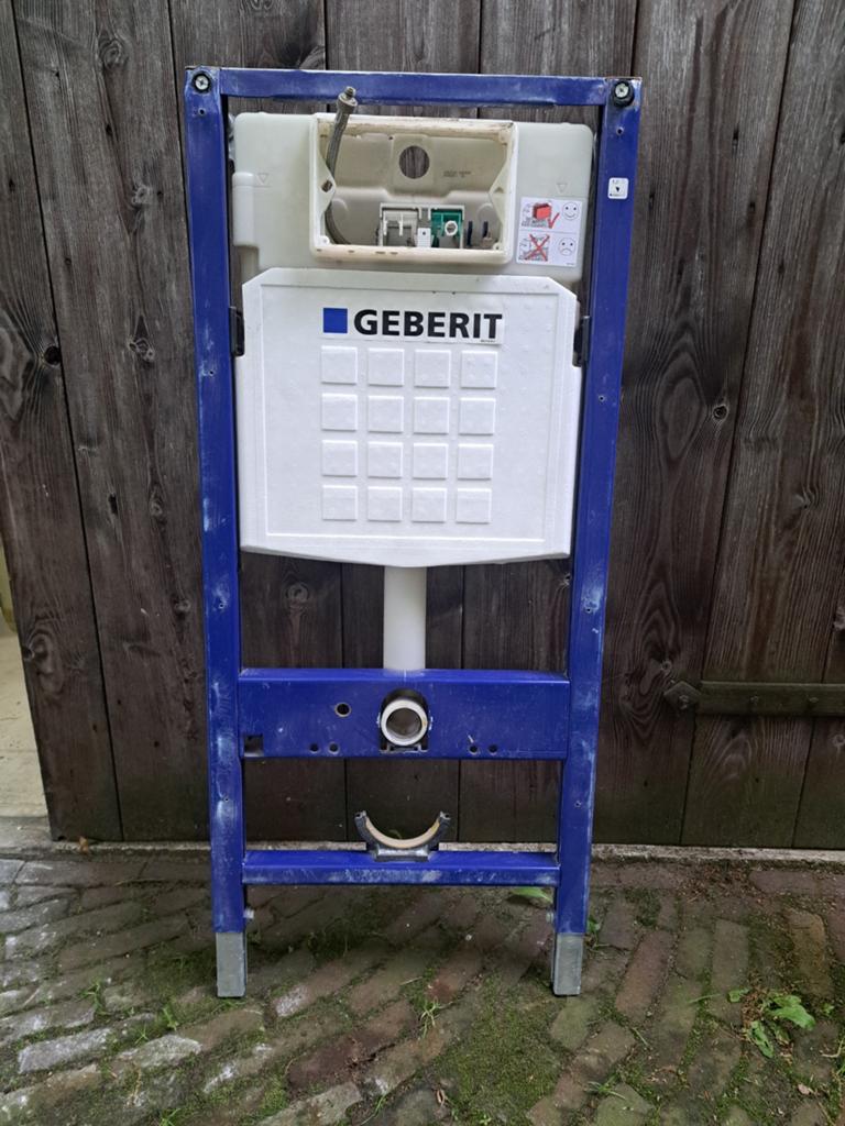 Geberit Duofix inbouwreservoir, Ophalen of Verzenden, Gebruikt, Toilet