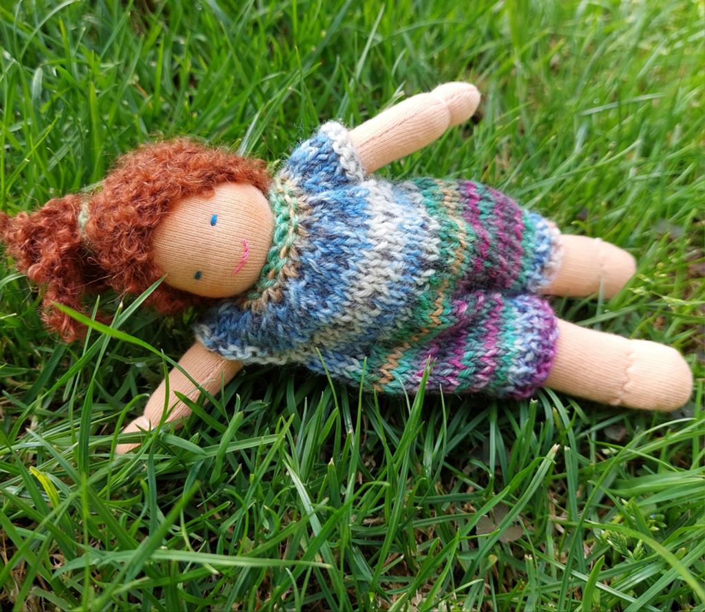 Antroposofische pop, waldorfpop, Zonnekindpop, Vrije school, Kinderen en Baby's, Speelgoed | Poppen, Nieuw, Overige typen, Ophalen of Verzenden