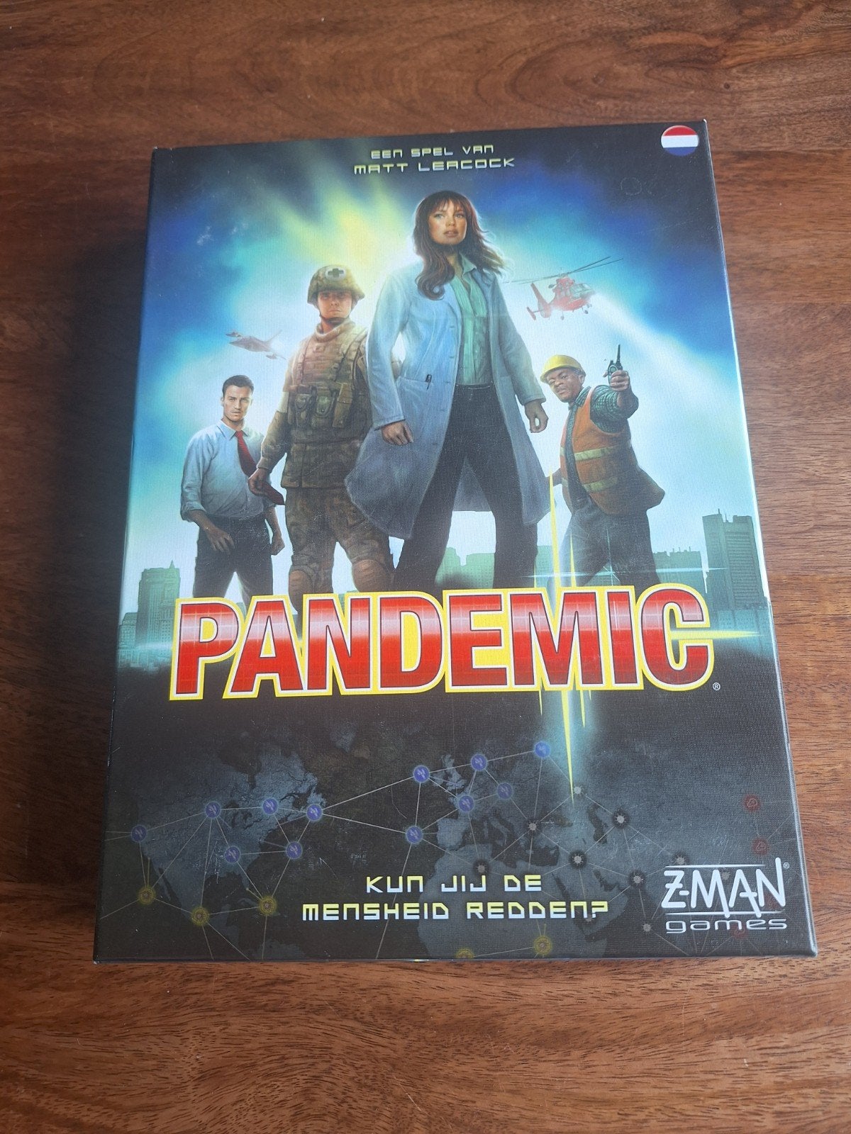 Pandemic Bordspel Z-MAN Games,Compleet!!!, Hobby en Vrije tijd, Een of twee spelers, Ophalen of Verzenden, Zo goed als nieuw, Z-Man Games