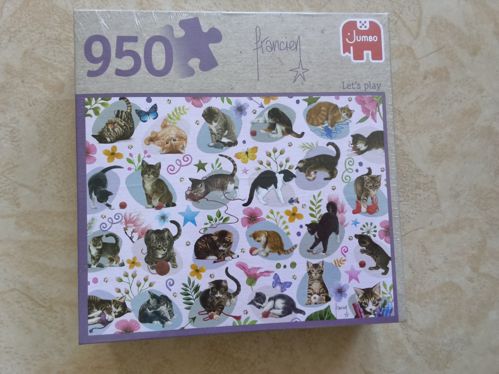 Jumbo Francien's Katten Puzzels ., Ophalen of Verzenden, 500 t/m 1500 stukjes, Nieuw, Legpuzzel