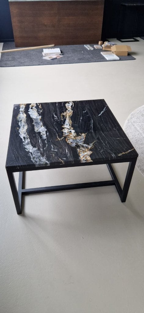 *Nieuw* Salontafel Rechthoek Marmer Belvedere Kwartsiet, Huis en Inrichting, Tafels | Salontafels, Ophalen, Overige materialen