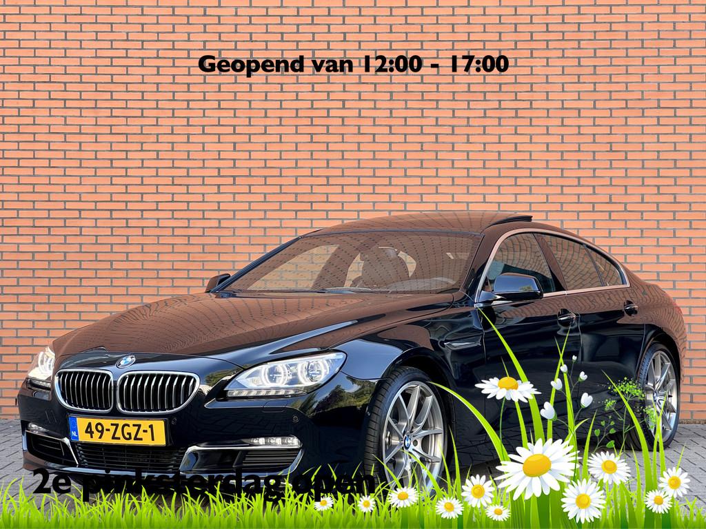 BMW 6 Serie Gran Coupé 640i High Executive | Dealer Onderho, Auto's, BMW, Euro 5, Achterwielaandrijving, Zwart, 320 pk