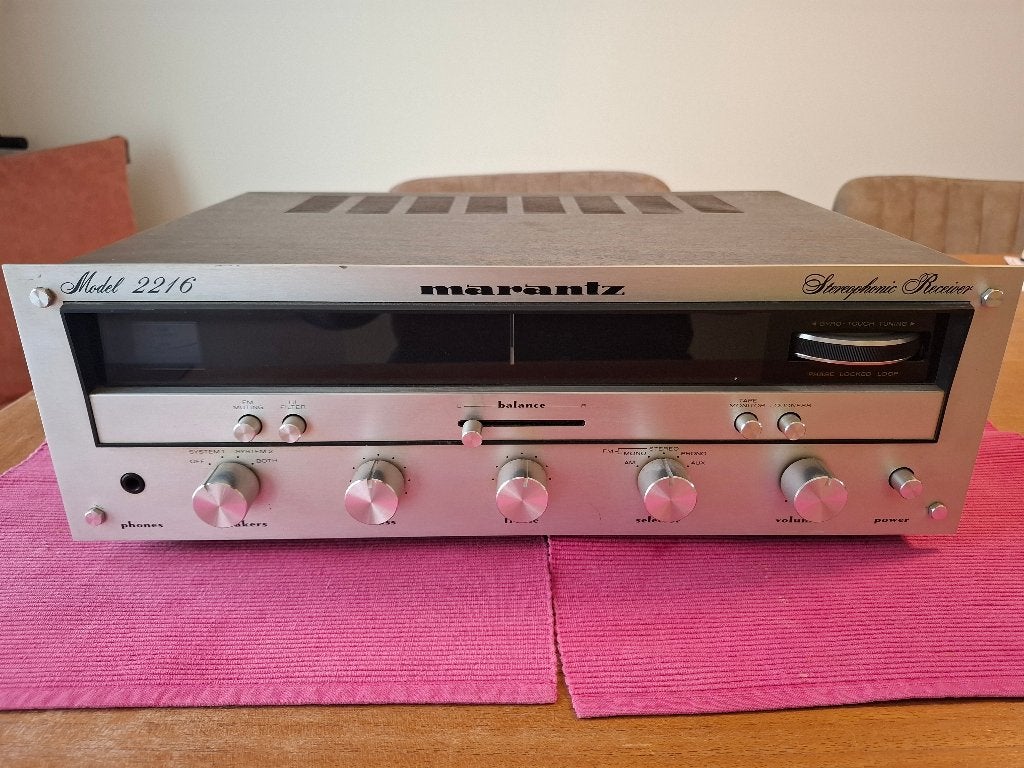 Marantz Model 2216 Stereophonic Receiver – Vintage Audio, Audio, Tv en Foto, Versterkers en Receivers, Gebruikt, Ophalen, Marantz