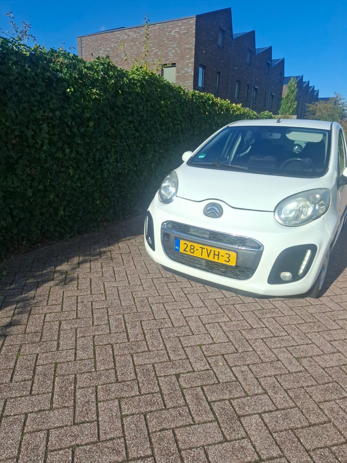 Citroen C1 kleur wit 5 deurs, Stof, Zwart, C1, Handgeschakeld