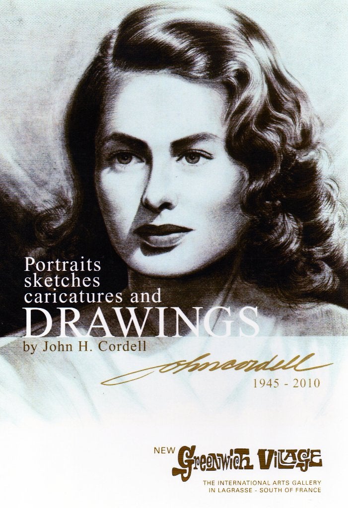 Portraits Sketches Caricatures Drawnings by John H. Cordell, Ophalen of Verzenden, Zo goed als nieuw, Schilder- en Tekenkunst