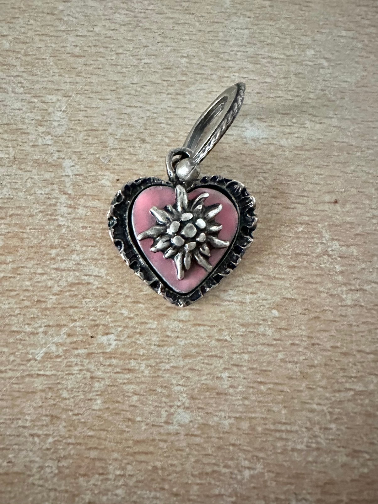 Trachten edelweiss hanger voor sjaal, Ophalen of Verzenden, Gebruikt