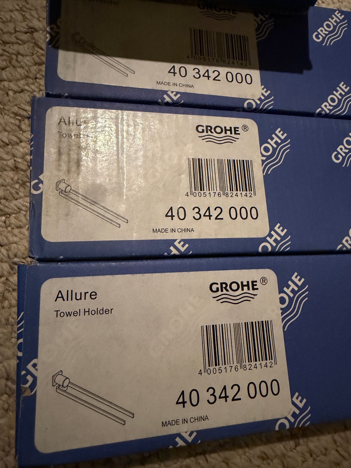 Grohe Allure Handdoekhouder - Chroom, Handdoekenrek, Overige merken, Nieuw, Ophalen of Verzenden