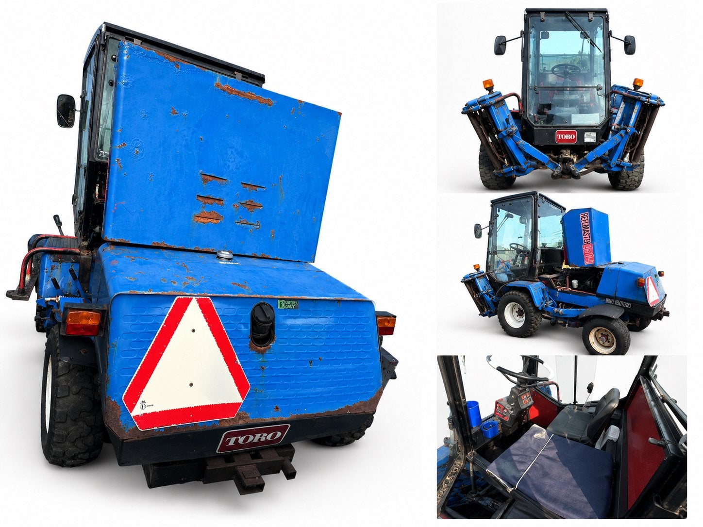 Toro Reelmaster 4500 City Edition – 4WD – Diesel – Cabine, Ophalen of Verzenden, Maaier