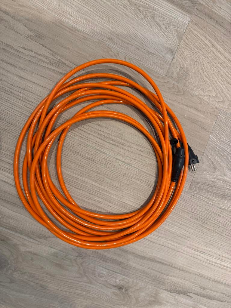 DEFA kabel 2,5mm 10 meter walstroom of auto standkachel, Ophalen of Verzenden, Gebruikt, Overige typen