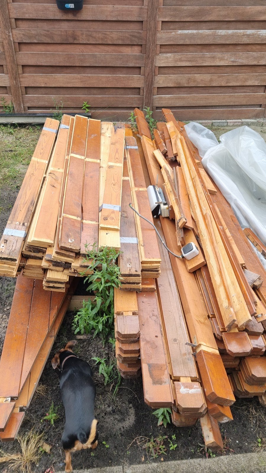 Blokhut, Tuin en Terras, Ophalen, Gebruikt, 250 tot 500 cm, Blokhut