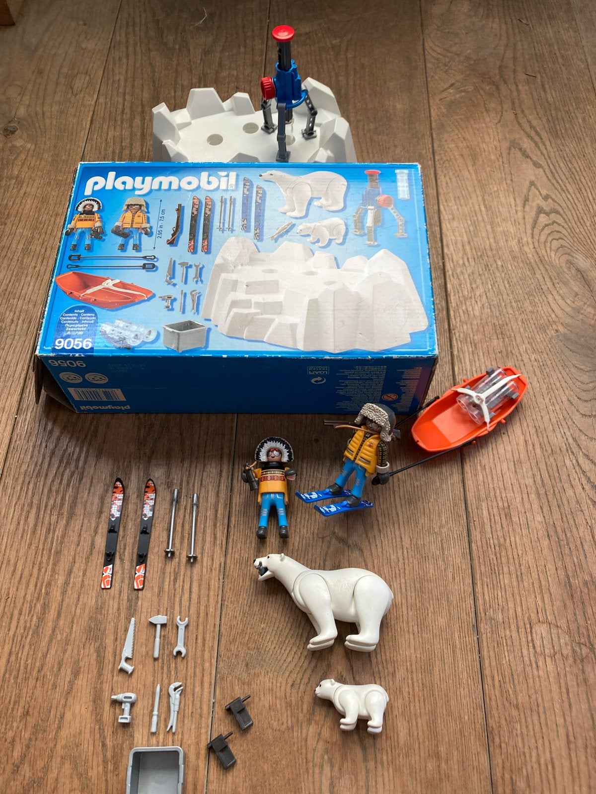 Playmobil Action 9056 Arctische expeditie met ijsbeer, Ophalen, Complete set, Overige typen, Zo goed als nieuw