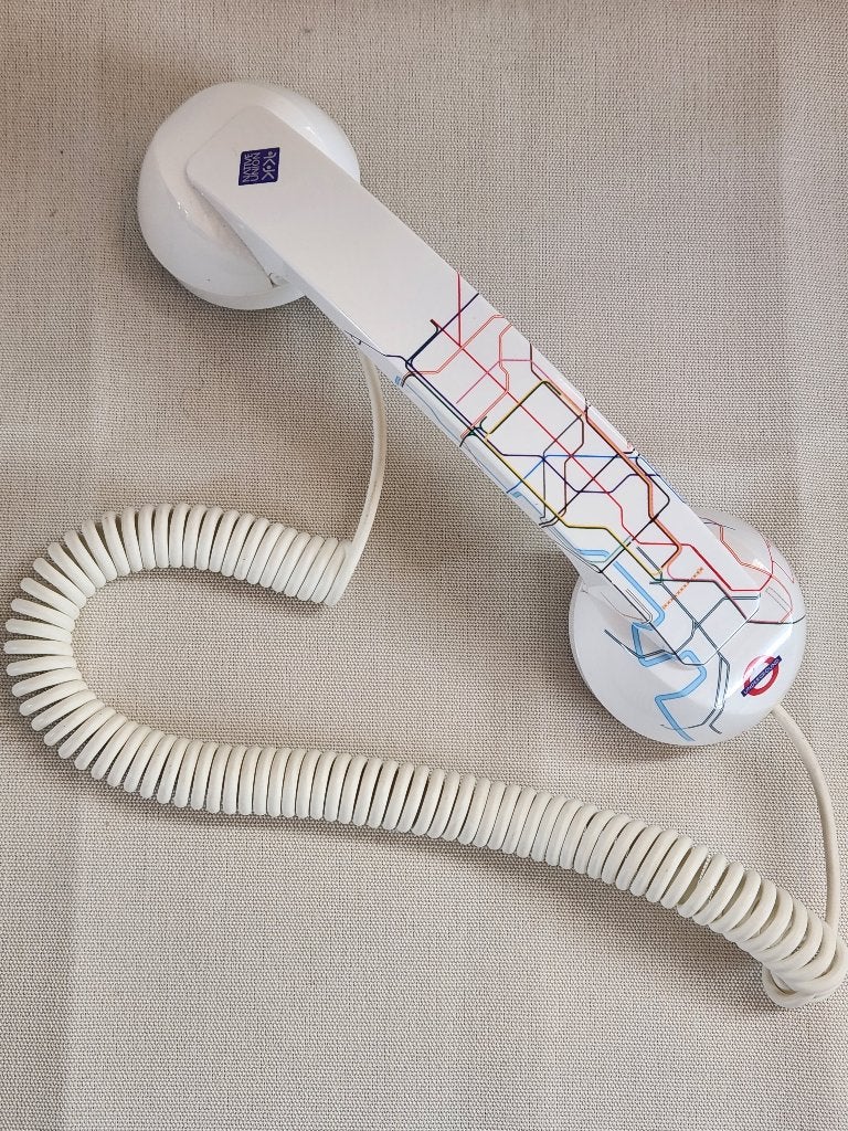 Native Union Retro Telefoonhoorn –London Underground Edition, Telecommunicatie, Ophalen of Verzenden, Gebruikt, Overige typen