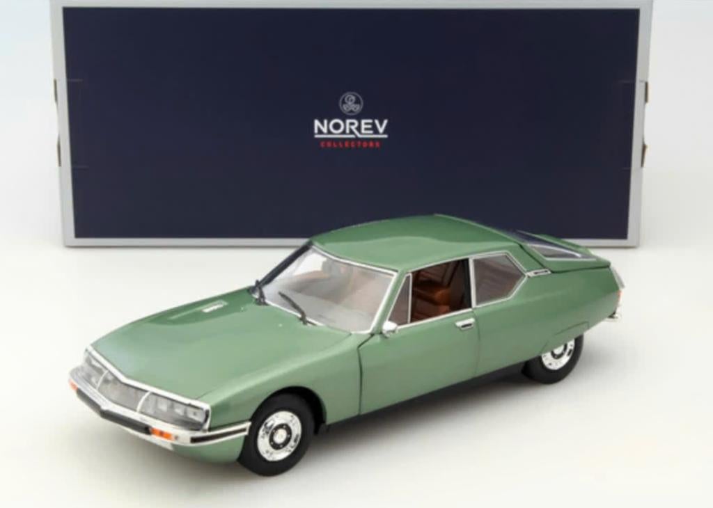 CITROEN SM Groen metallic 1971 schaal 1/18 NOREV ref. 181567, Verzenden, Nieuw, Auto, Norev