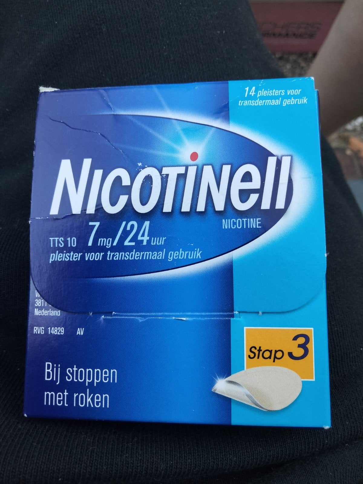 Nicotinell nicotine pleisters 10 stuks, Ophalen of Verzenden