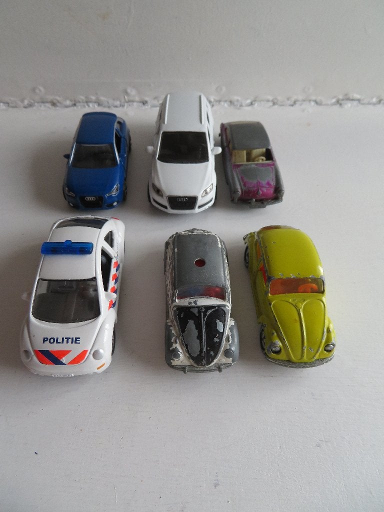 2x VW 1300 1x VW 1600 1x VW Beetle en Audi Q7 en Audi A1, Ophalen of Verzenden, Auto
