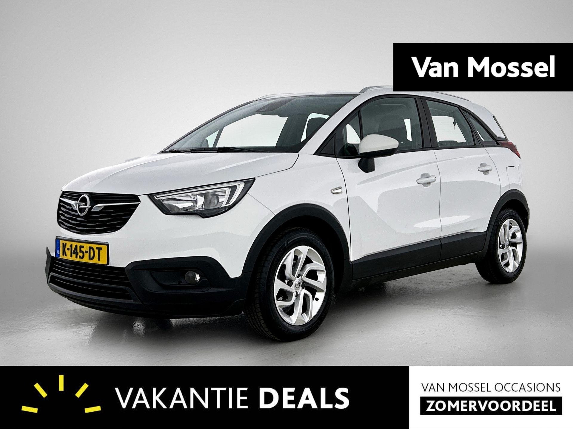 Opel Crossland X 1.2 Edition | Airco | Apple Carplay/Android, Auto's, Voorwielaandrijving, 12 maanden, Stof, Gebruikt