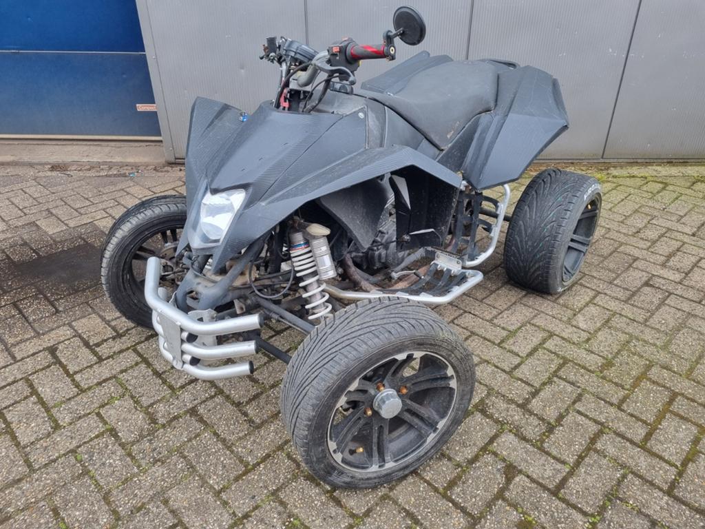 Quad met kenteken en 500cc kawasaki motor, Motoren, Quads en Trikes