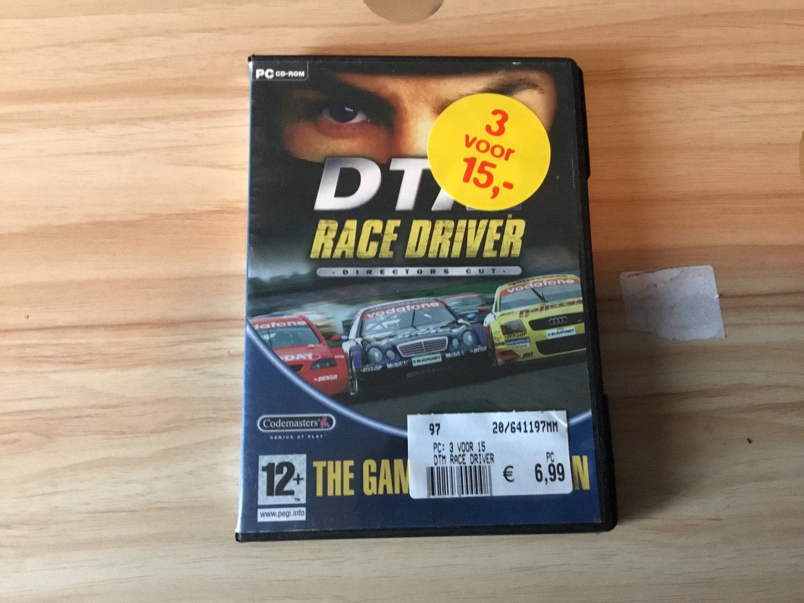 Pc game dtm race driver, Spelcomputers en Games, Games | Pc, 1 speler, Racen en Vliegen, Ophalen of Verzenden, Zo goed als nieuw