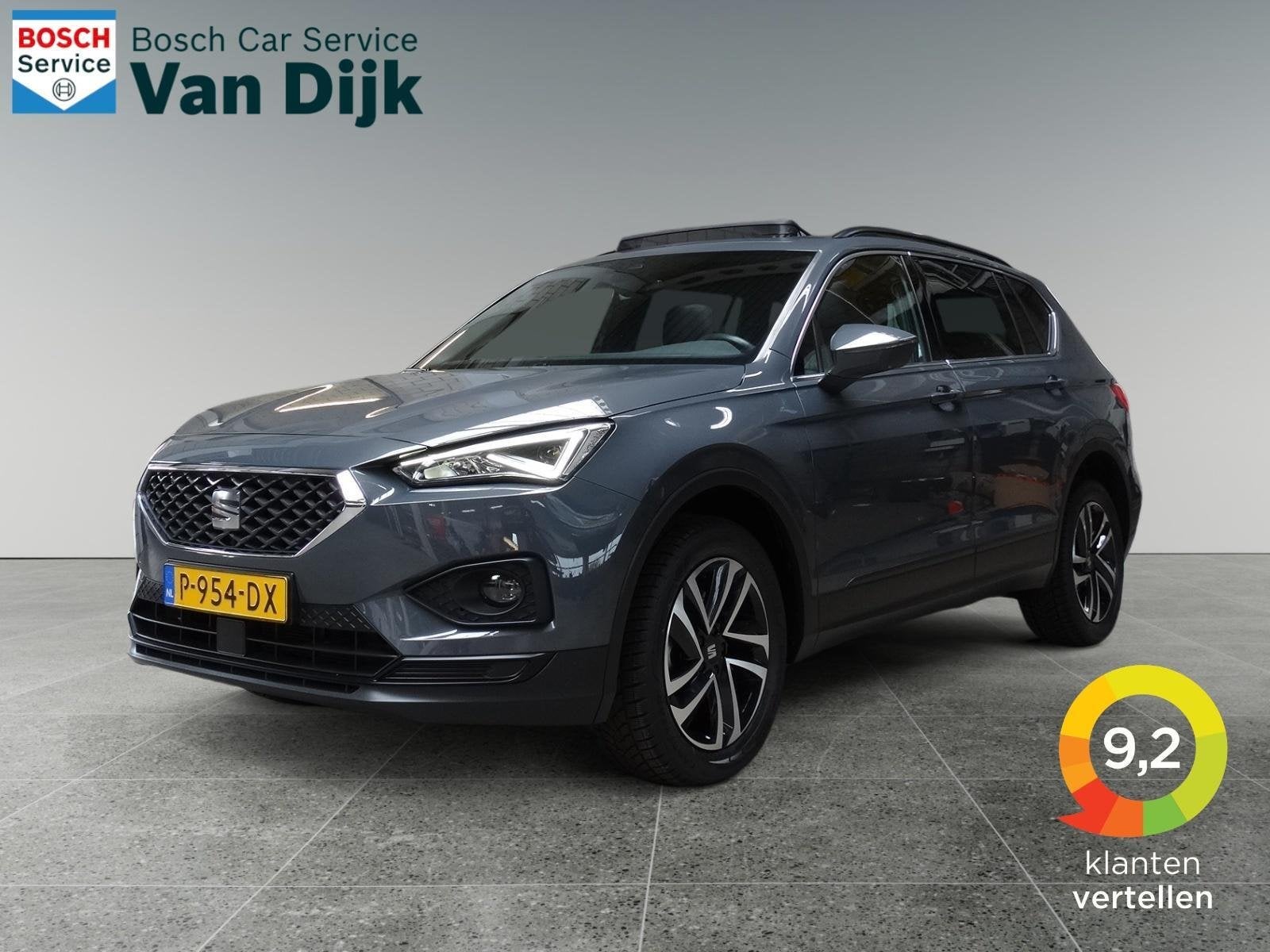 SEAT Tarraco 1.5 TSI DSG FR Intense 7-pers.|Panorama|Camera, Auto's, Seat, Euro 6, 4 cilinders, 150 pk, 7 stoelen