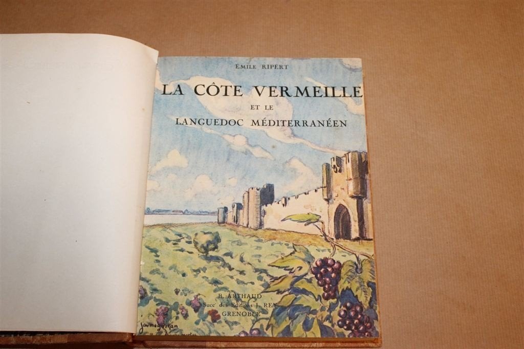 La Côte Vermeille — Languedoc, 247 Heliogravures 1931, Ophalen of Verzenden