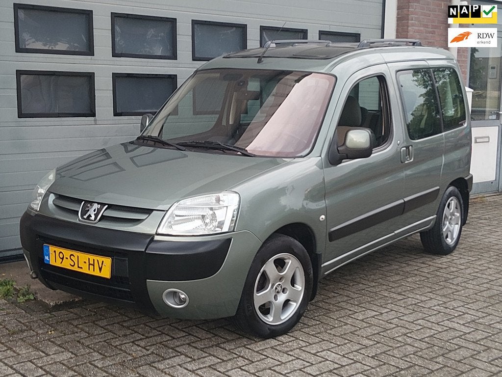 Peugeot Partner MPV 1.6-16V XT 2006 2X Schuifdeur Airco, Gebruikt, Origineel Nederlands, Bedrijf, Handgeschakeld
