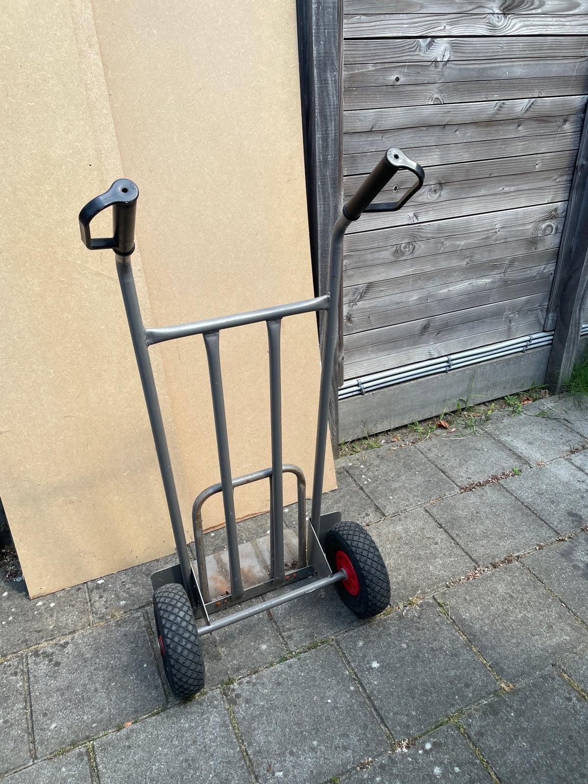 Steekwagen - Banden leeg, Ophalen, Gebruikt, Steekwagen