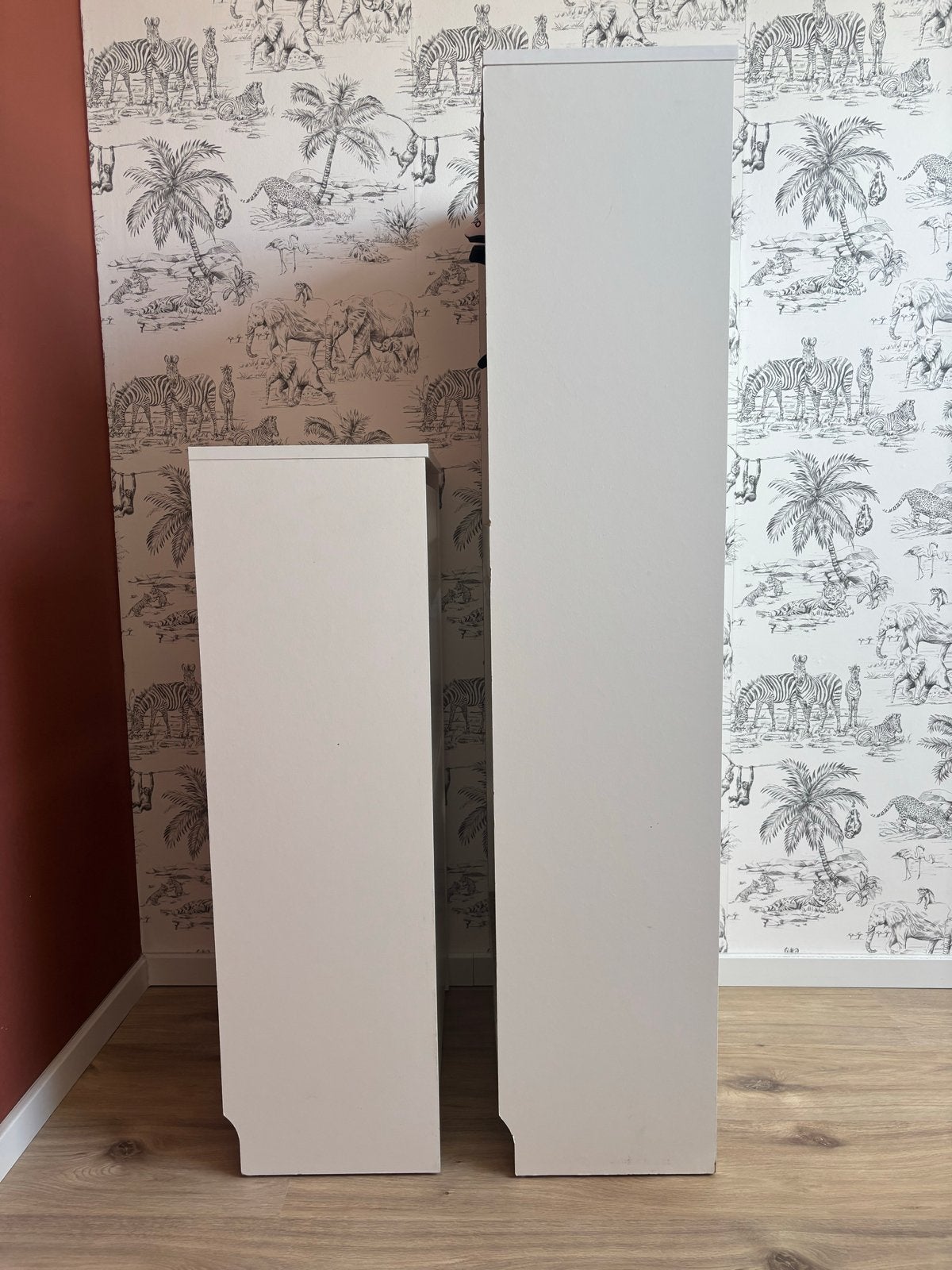 Witte schoenenkasten (set van 2) IKEA BISSA, Ophalen, Gebruikt