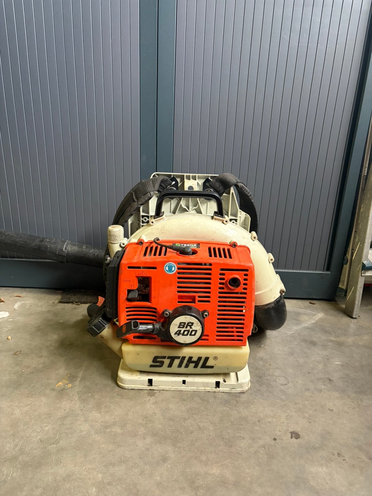 Stihl br 400 bladblazer, Ophalen, Gebruikt, Benzine